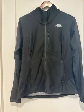 The North Face Black Logo Light Weight Full Zip